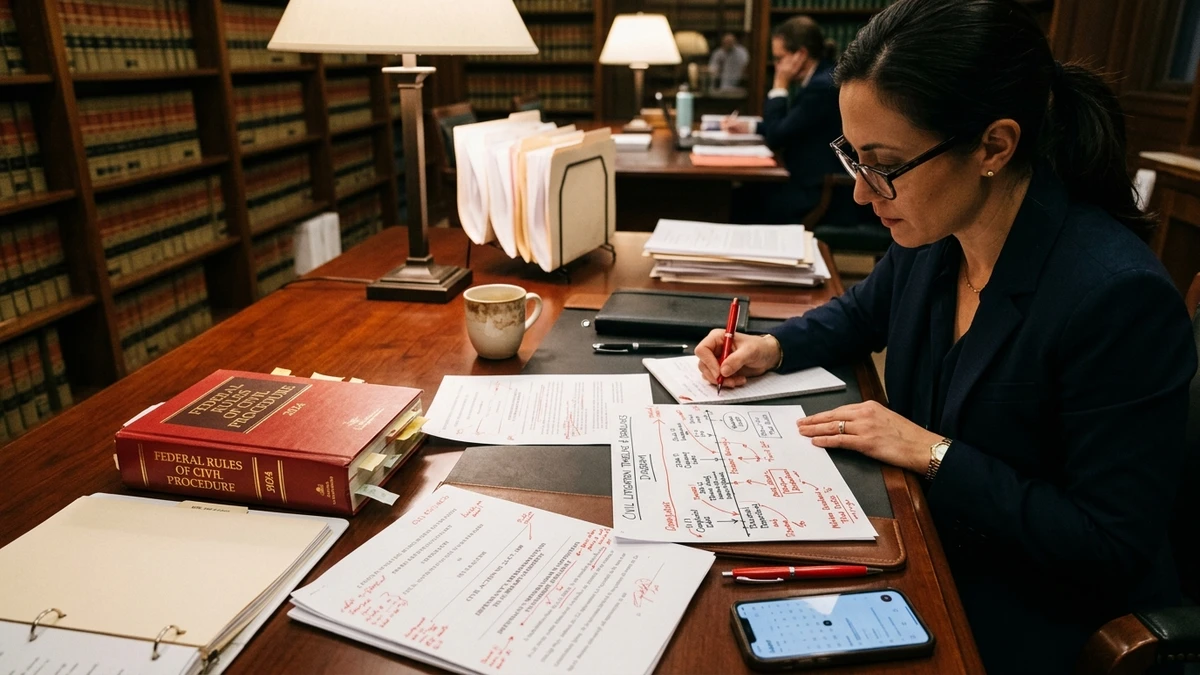 Editorial visual illustrating Court Date Calculator for Legalcourtdeadlinecalculator